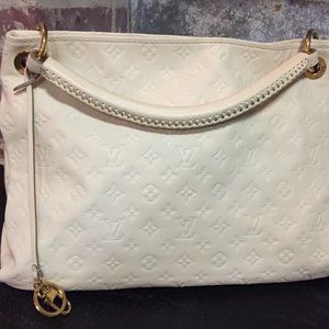 LOUIS VUITTON Empreinte Artsy MM Neige.